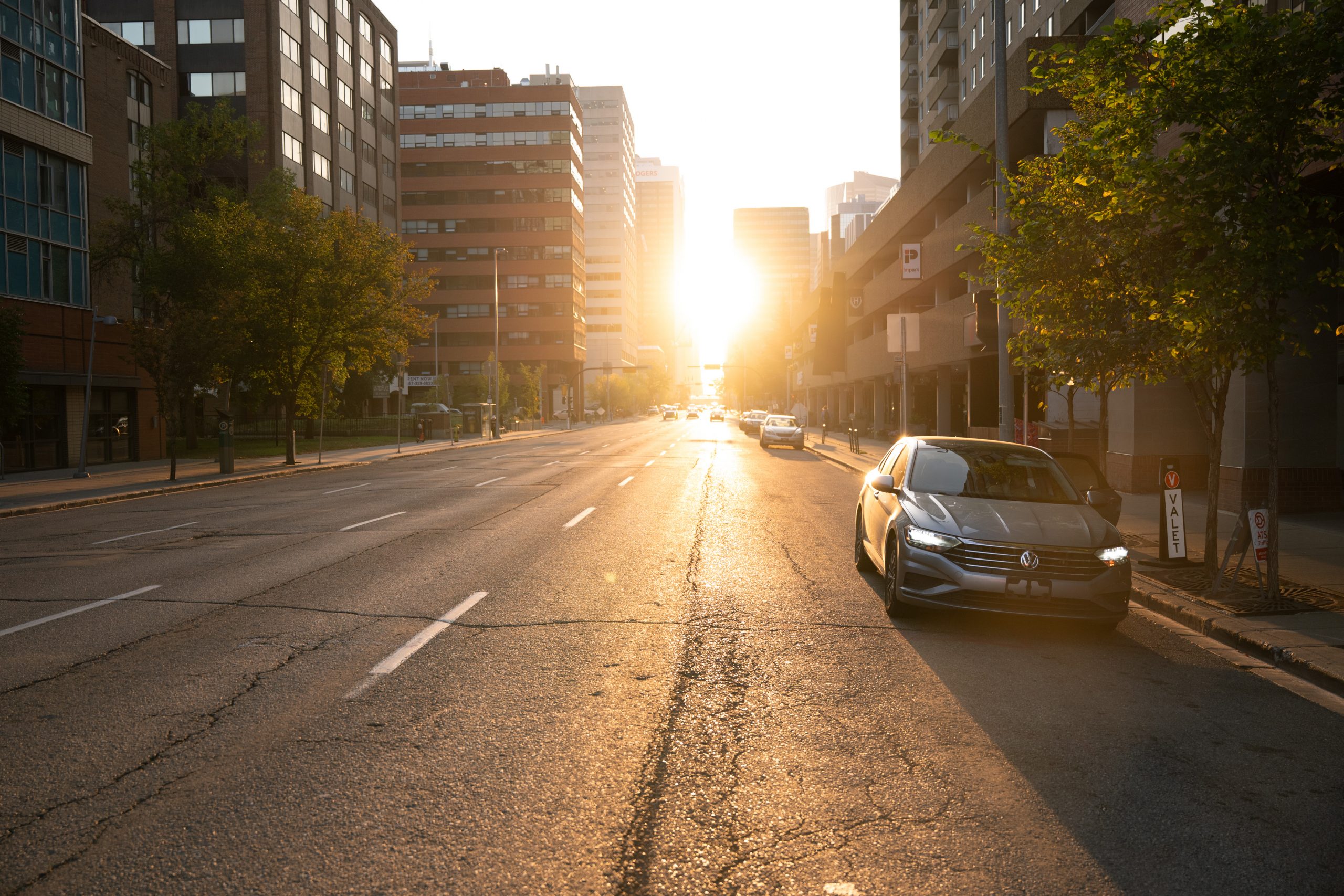Sonnenaufgang in Calgary