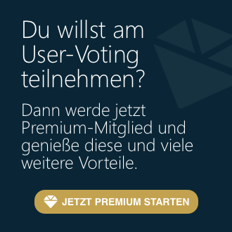Werde jetzt Premium-Mitglied und nimm am User Voting teil