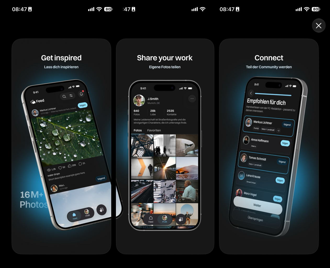die neue fotocommunity Foto-App